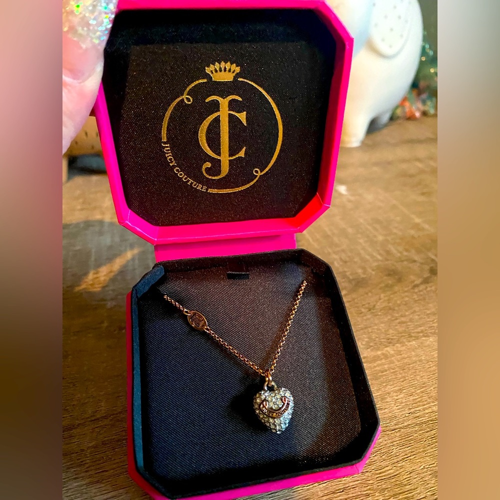 Juicy Couture Heart Pedant Necklace